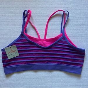 Cat & Jack Reversible Seamless Girls Bra-L